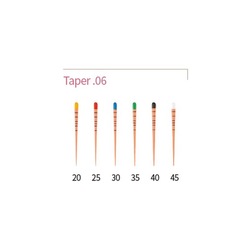 Штифты гуттаперчевые 06 №25 120шт Sure Endo купить