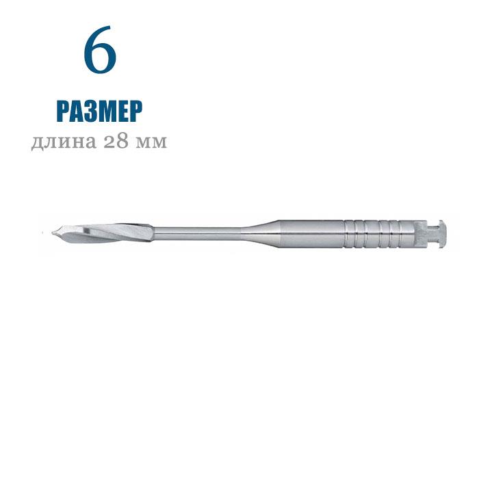 Пизо римеры / Peeso Reamers 6/28мм  сталь 6 шт Eurofile купить