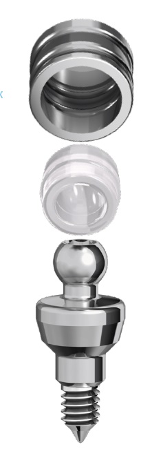 Аттачмент шаровидный a+b+c / Abutment Attachment Ball a+b+c P5-3.75,1 set купить