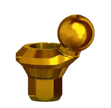 Аттачмент угловой шаровидный 20 град высотой 3мм a+b+c/ Attachment ball angular a+b+c P5-3,20-3 set купить