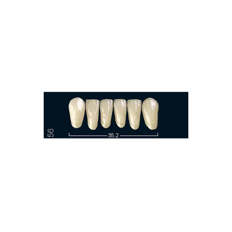 Зубы искуственные фронтальные нижние Ivoclar Set of 6 L UK56 A1 купить