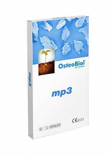 ОстеоБиол/OsteoBiol MP3 в шприце с коллагеном в  0.25 см3, гранулы 0.6-1.0 мм (свиной) купить