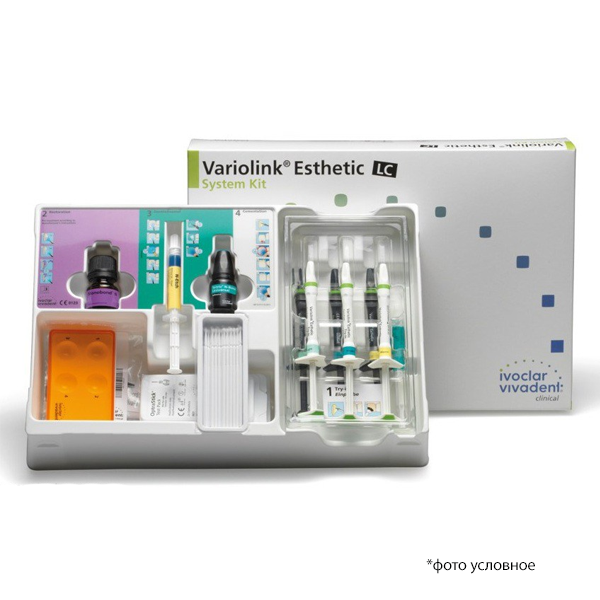 Вариолинк Эстетик/ Набор Variolink Esthetic LC System Kit/Tetric N-Bond Universal (bottle) 681202 купить