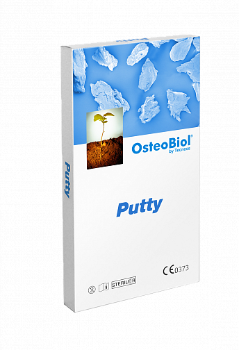 ОстеоБиол/OsteoBiol Putty в шприце с коллагеном 0,5 см3, гранулы<0.3 мм (свиной) купить
