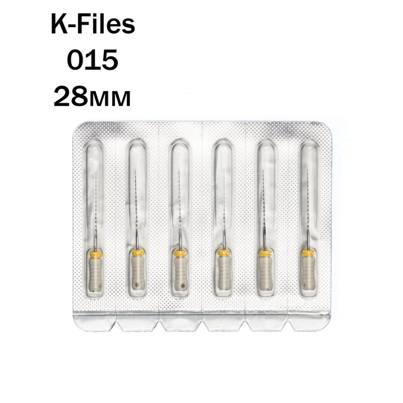 К-файлы / K-Files 015/28мм 6шт Pro-Endo P63028015 купить