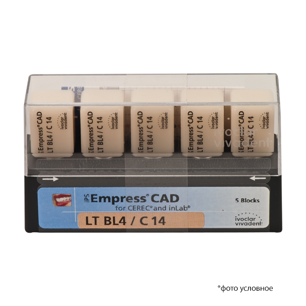 Емпресс блоки / IPS Empress CAD Cerec/in Lab LT BL4 C14 5 шт 602590 купить